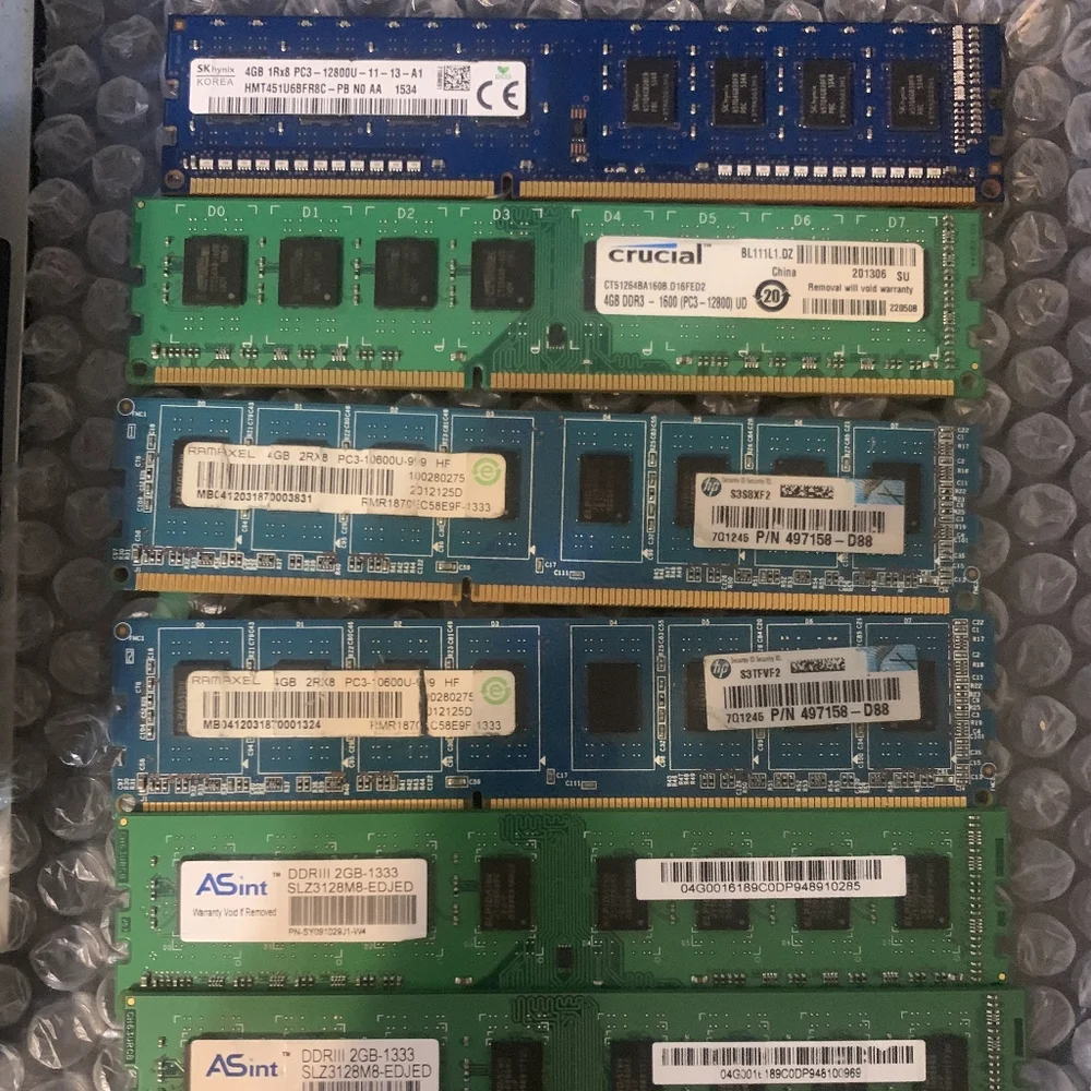 Lot Bunch of Computer Parts and Upgrades. Including Ram, SSD, HDD, Graphic cards